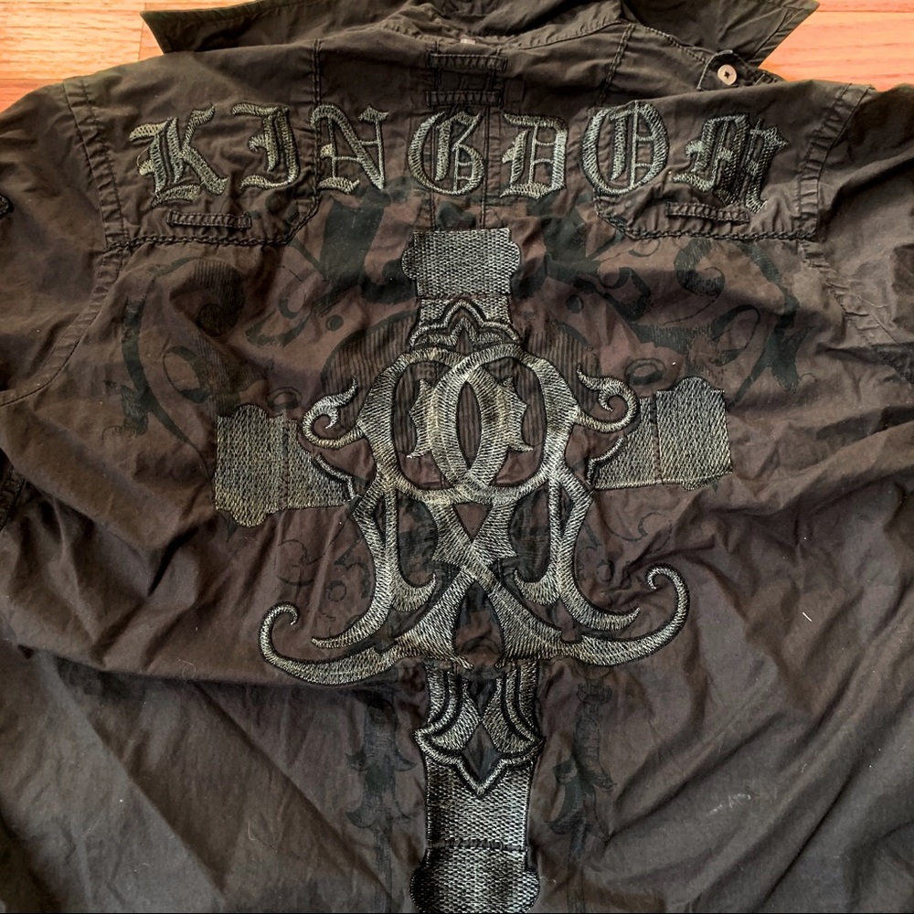 ROAR rock n roll style shirt like affliction